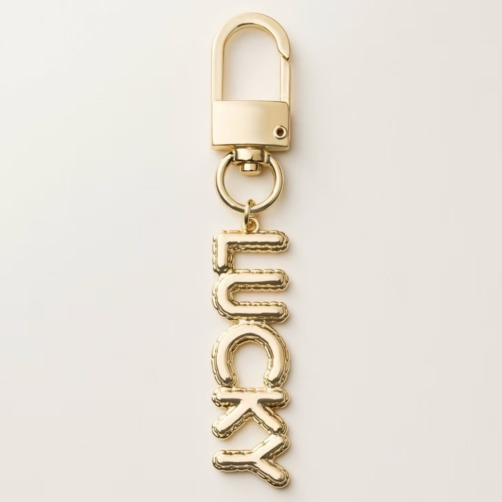Lucky Bag Charm Keychain - kate spade new york x Target Gold